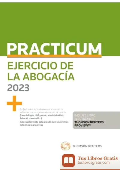 Descargar Practicum Ejercicio De La Abogacía 2023 de Alberto Palomar Olmeda