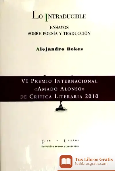 Descargar Lo Intraducible
