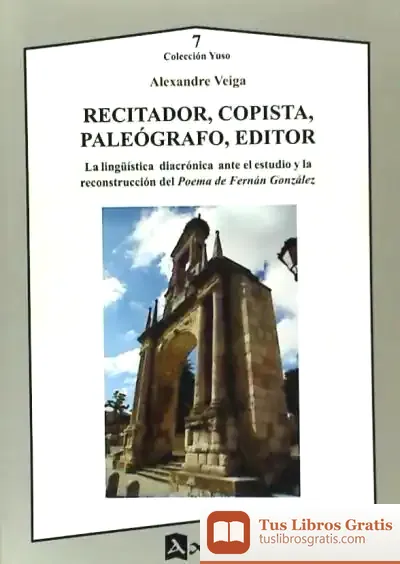 Descargar Recitador, Copista, Paleografo, Editor