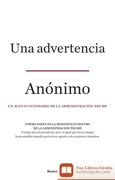 Descargar Una Advertencia
