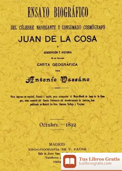 Descargar Ensayo Biográfico Juan De La Cosa
