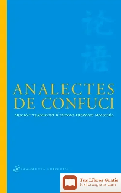 Descargar Analectes De Confuci