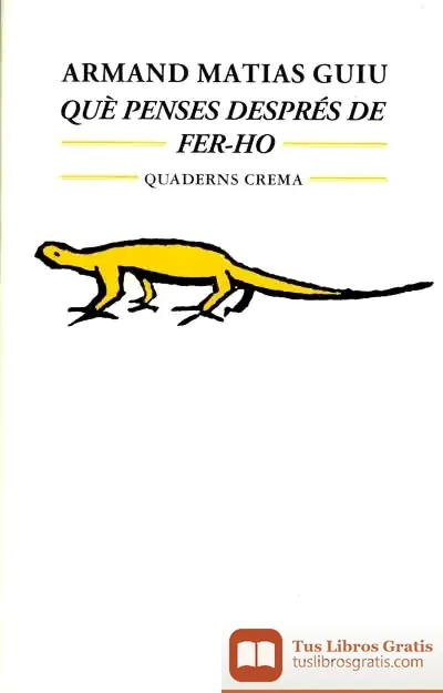Descargar Què Penses Després De Fer-Ho