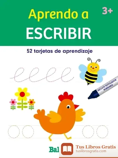 Descargar Aprendo A Escribir-Tarjetas Borrables