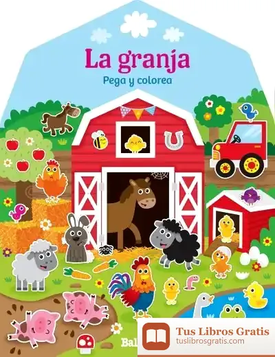 Descargar Casitas - La Granja Pega Y Colorea
