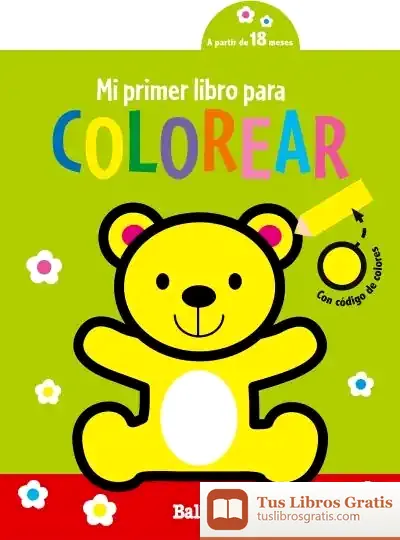 Descargar Mi Primer Libro Para Colorear- Osito