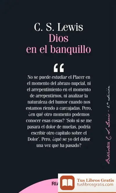 Descargar Dios En El Banquillo de C. S. Lewis