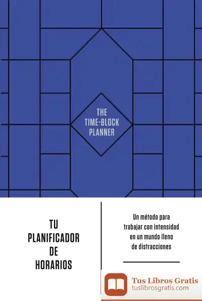 Descargar Tu Planificador De Horarios de Cal Newport