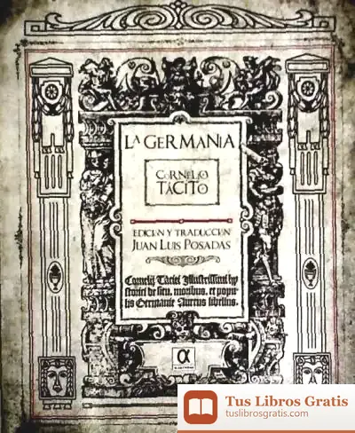 Descargar Germania Cornelio Tacito