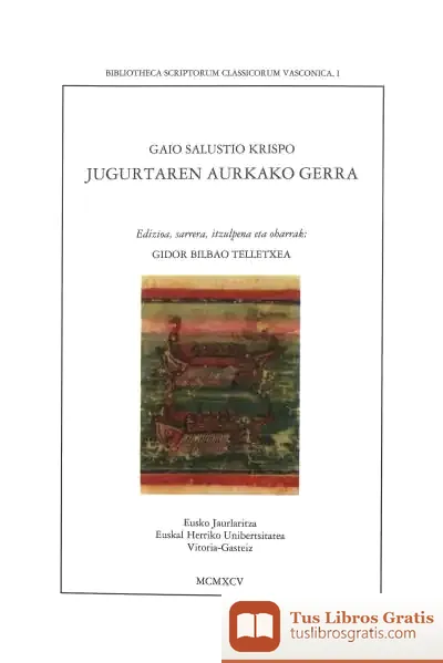 Descargar Jugurtaren Aurkako Gerra. Gaio Salustio Krispo