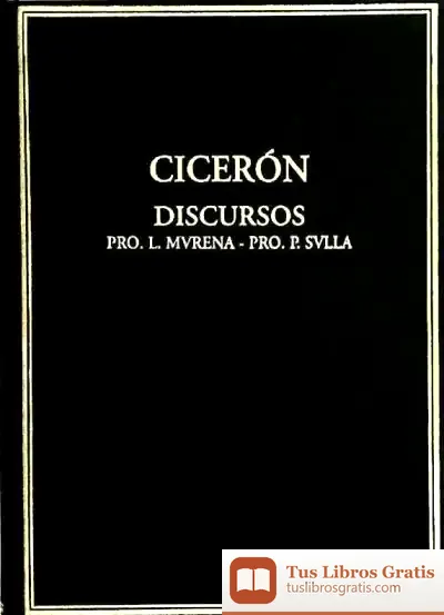 Descargar Discursos:Pro Murena,Pro Sila de Cicerón