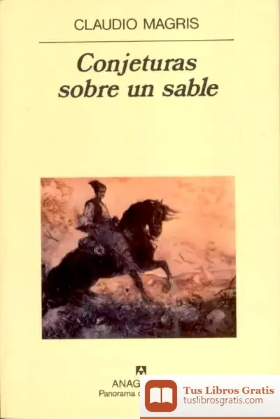 Descargar Conjeturas Sobre Un Sable de Claudio Magris