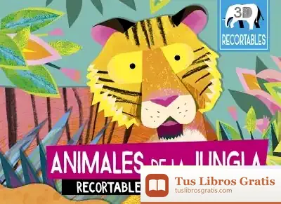 Descargar Animales De La Jungla (Recortables 3D Para Colorear)
