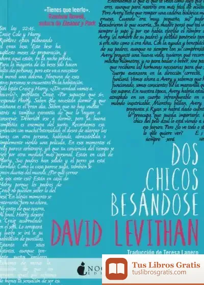 Descargar Dos Chicos Besándose de David Levithan
