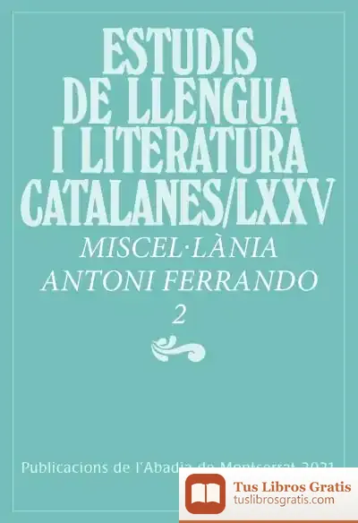 Descargar Miscel?Lania Antoni Ferrando, 2