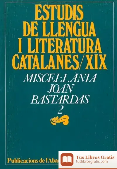 Descargar Miscel·Lània Joan Bastardas, 2