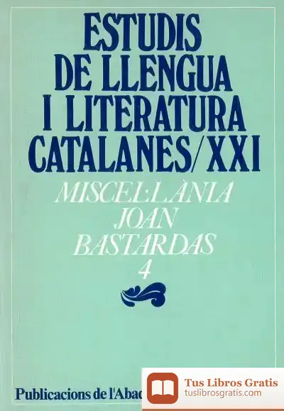 Descargar Miscel·Lània Joan Bastardas, 4 de Arthur Schopenhauer