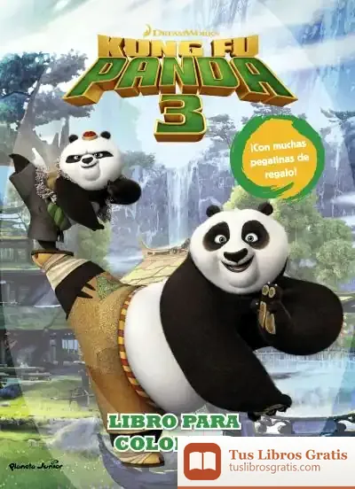 Descargar Kung Fu Panda 3. Libro Para Colorear