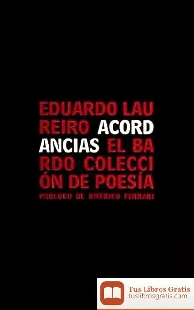 Descargar Acordancias Bardo de Eduardo Laureiro Abaracón