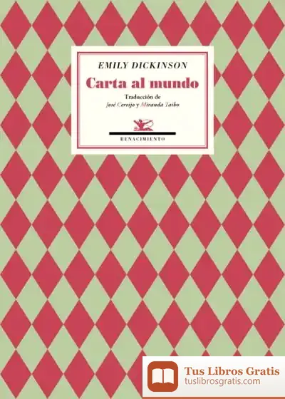 Descargar Carta Al Mundo de Emily Dickinson