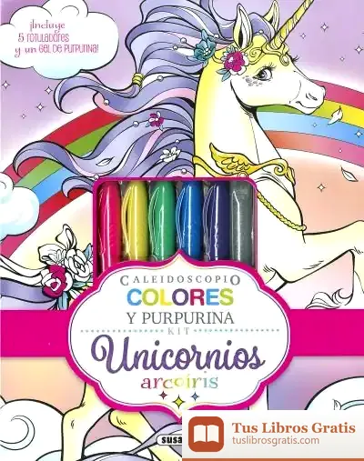 Descargar Caleidoscopio. Unicornios Arcoíris
