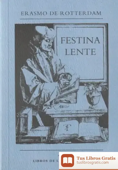 Descargar Festina Lente de Erasmo de Rotterdam