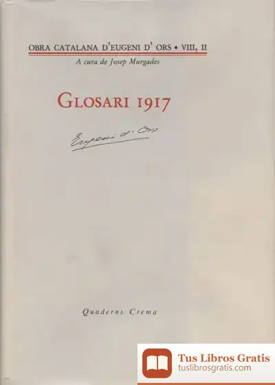 Descargar Glosari 1917