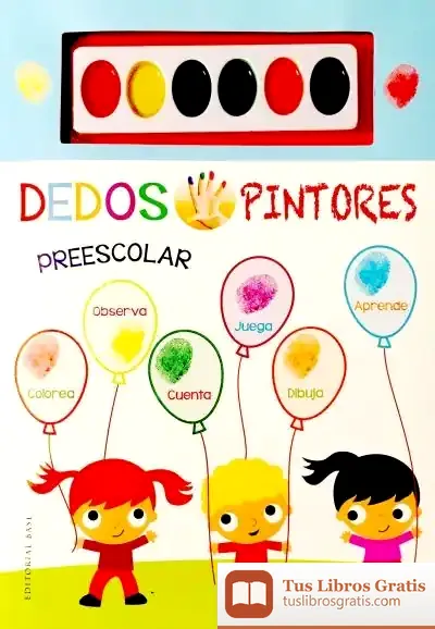 Descargar Dedos Pintores Preescolar (Libro Azul)