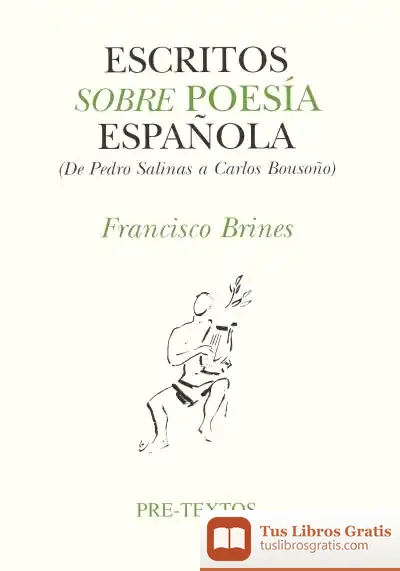 Descargar Escritos Sobre Poesía Española