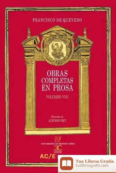 Descargar Obras Completas En Prosa. Vol. Viii