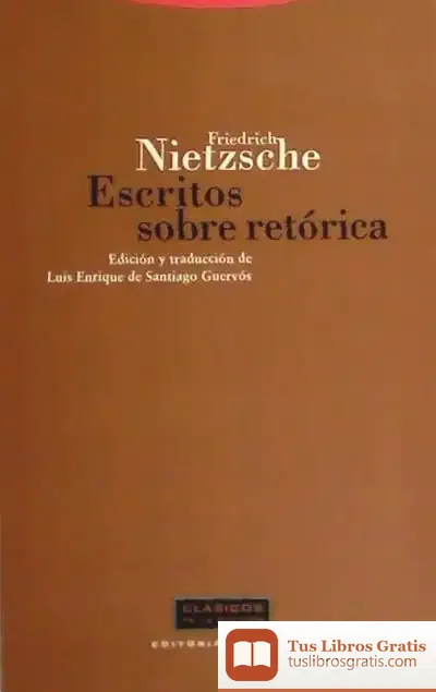 Descargar Escritos Sobre Retórica