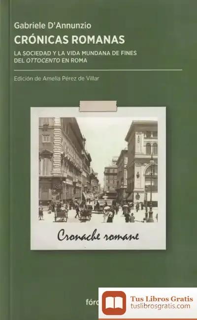 Descargar Crónicas Romanas de Gabriele D'annunzio
