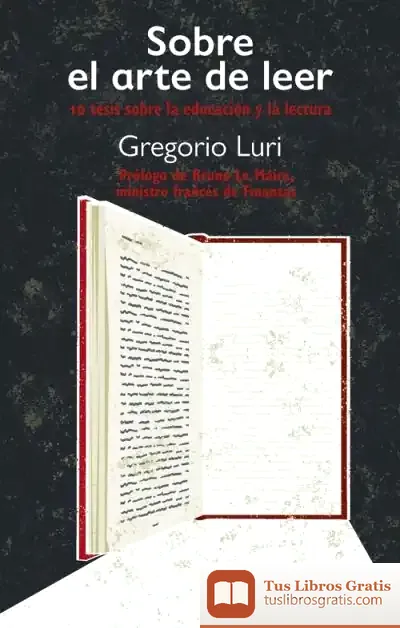 Descargar Sobre El Arte De Leer