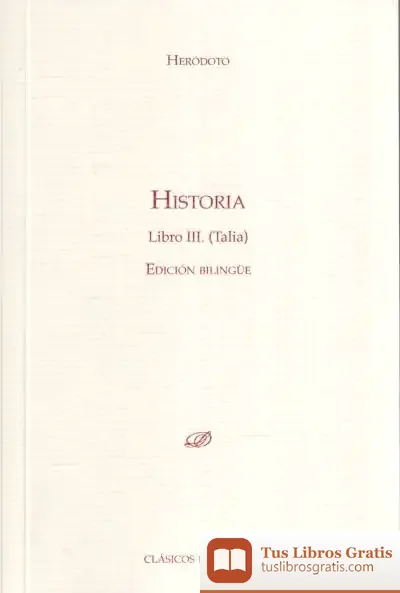 Descargar Historia. Libro Iii. Talía