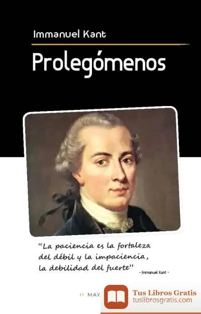 Descargar Prolegómenos