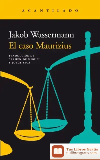 Descargar El Caso Maurizius