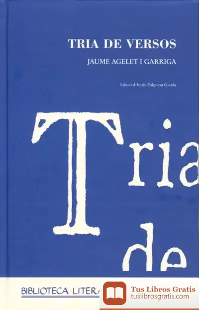 Descargar Tria De Versos
