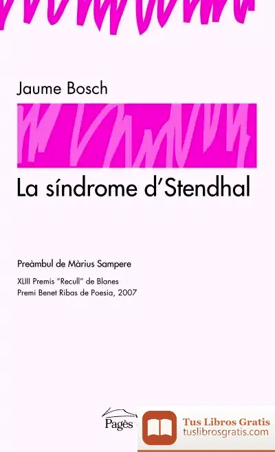 Descargar La Síndrome D'Stendhal