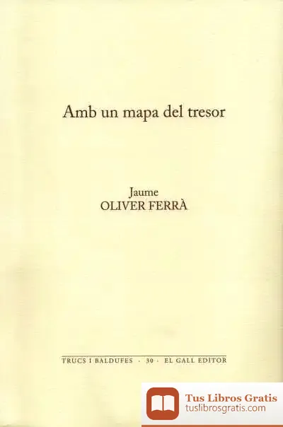 Descargar Amb Un Mapa Del Tresor de Jaume Oliver