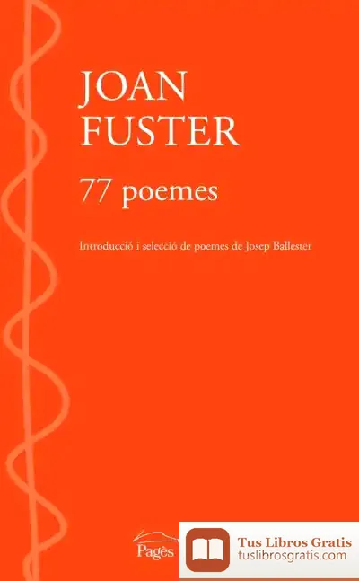 Descargar 77 Poemes de Joan Fuster