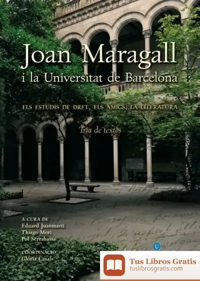 Descargar Joan Maragall I La Universitat De Barcelona de Joan Maragall