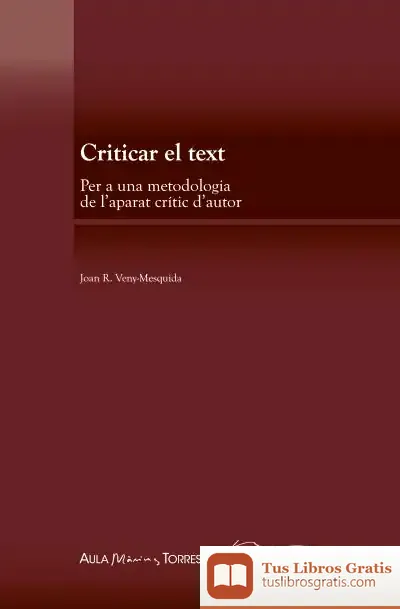 Descargar Criticar El Text