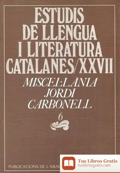 Descargar Miscel·Lània Jordi Carbonell, 6