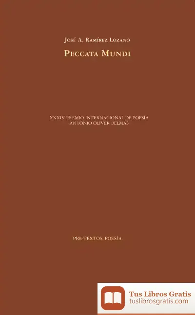 Descargar Peccata Mundi de José A. Ramírez Lozano
