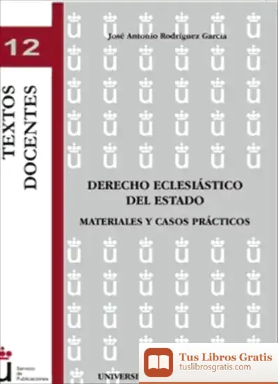 Descargar Derecho Eclesiástico Del Estado