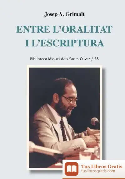 Descargar Entre L'Oralitat I L'Escriptura