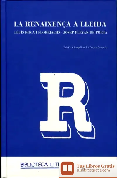 Descargar La Renaixença A Lleida