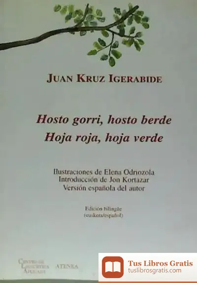 Descargar Hosto Gorri Hosto Berde Hoja Roja Hoja Verde de Juan Kruz Igerabide