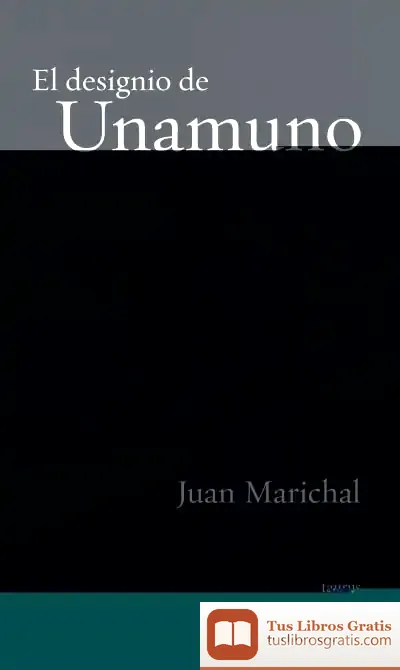 Descargar El Designio De Unamuno