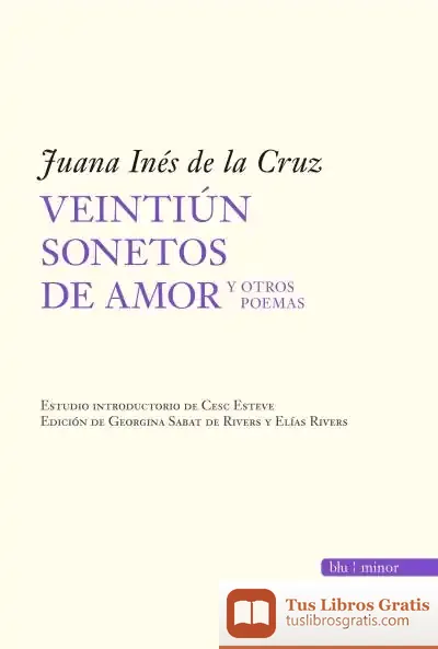Descargar Veintiún Sonetos De Amor Y Otros Poemas